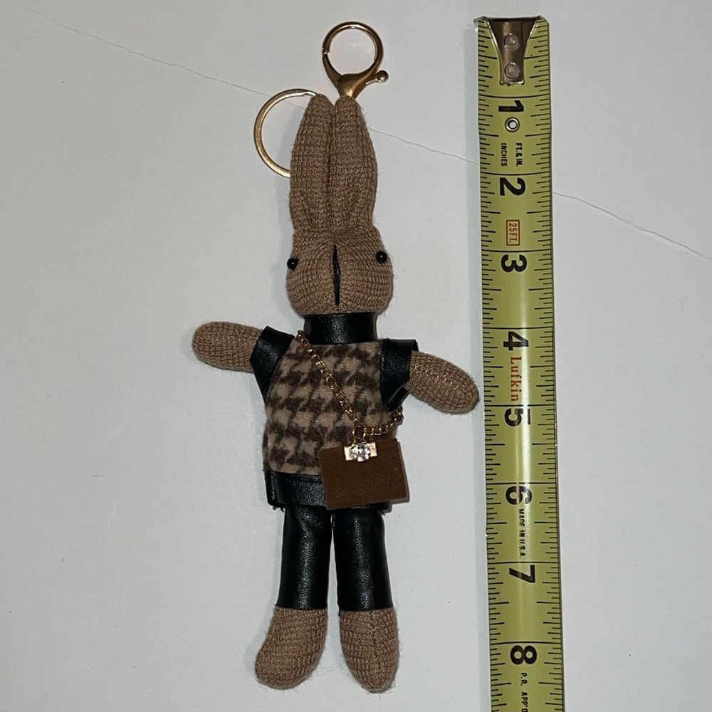 Bunny Rabbit Bag Charm/Keychain-NWOT - Picture 8 of 10